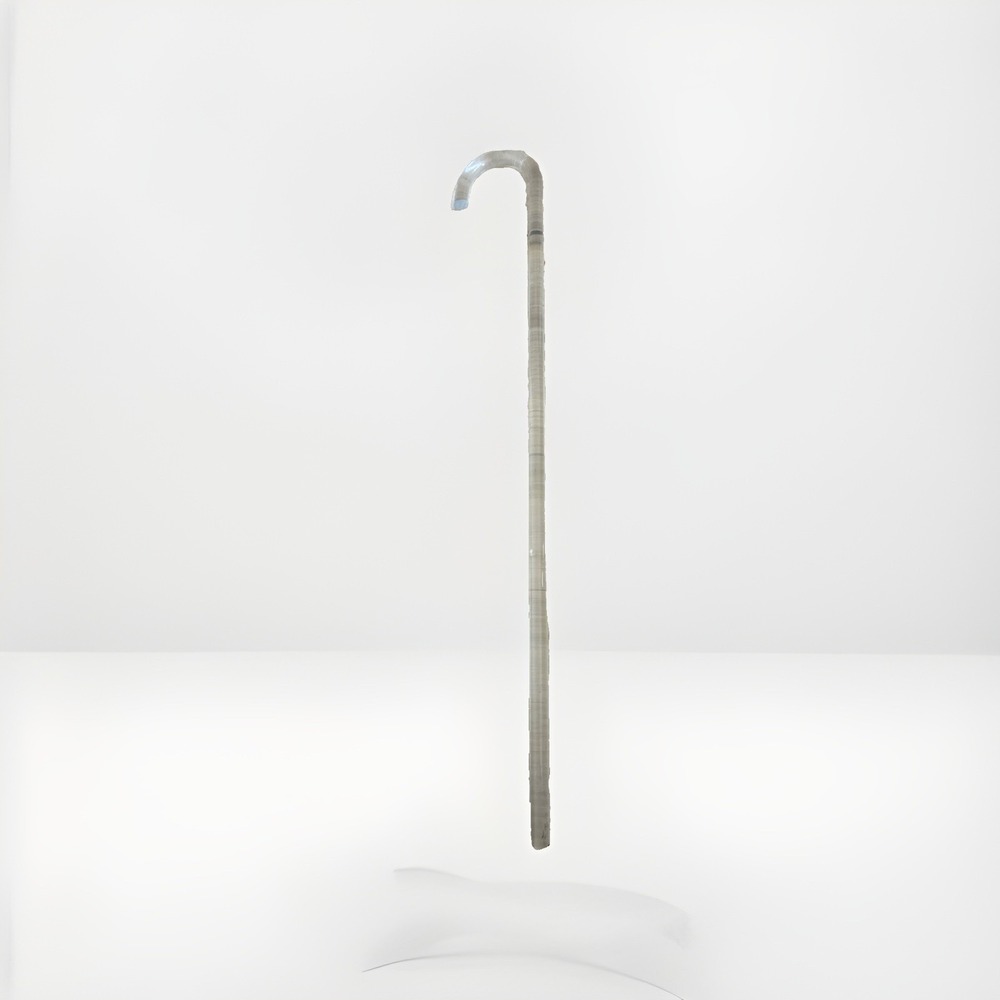 VINTAGE CLEAR LUCITE WALKING CANE 35" 1970s